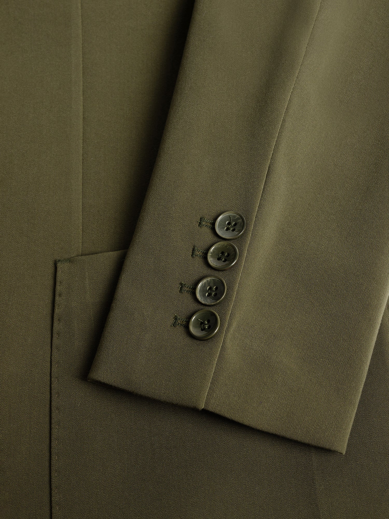 London Khaki Double Breasted Blazer