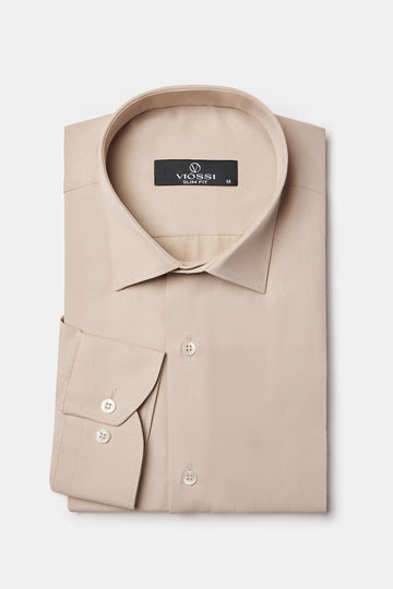 Camel Slim-Fit Shirt