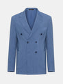 London Blue Double Breasted Blazer