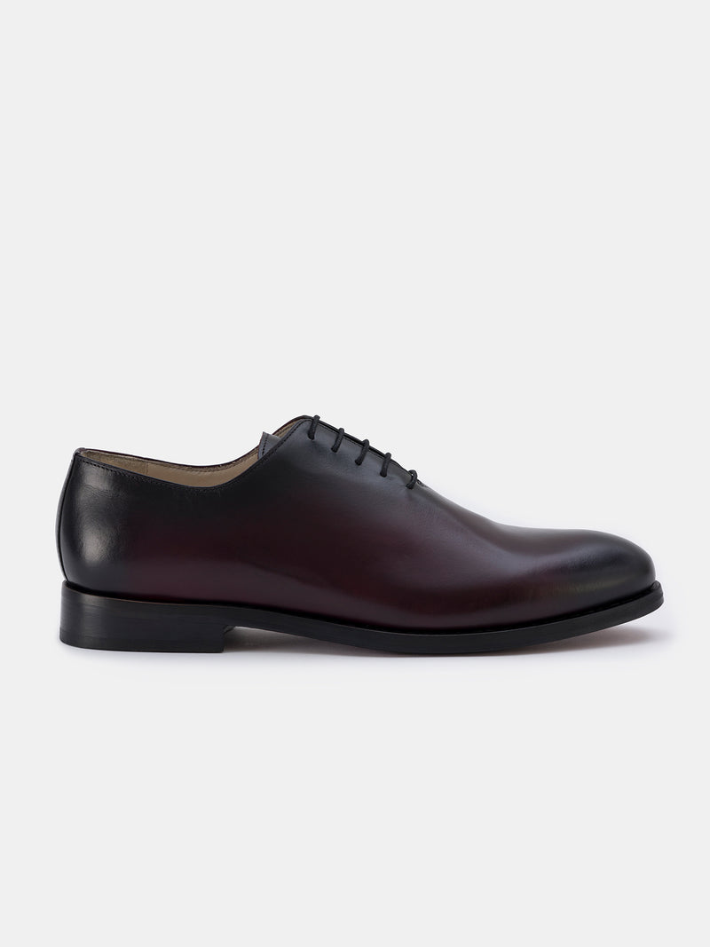 Bordeaux Burnished Leather Oxford