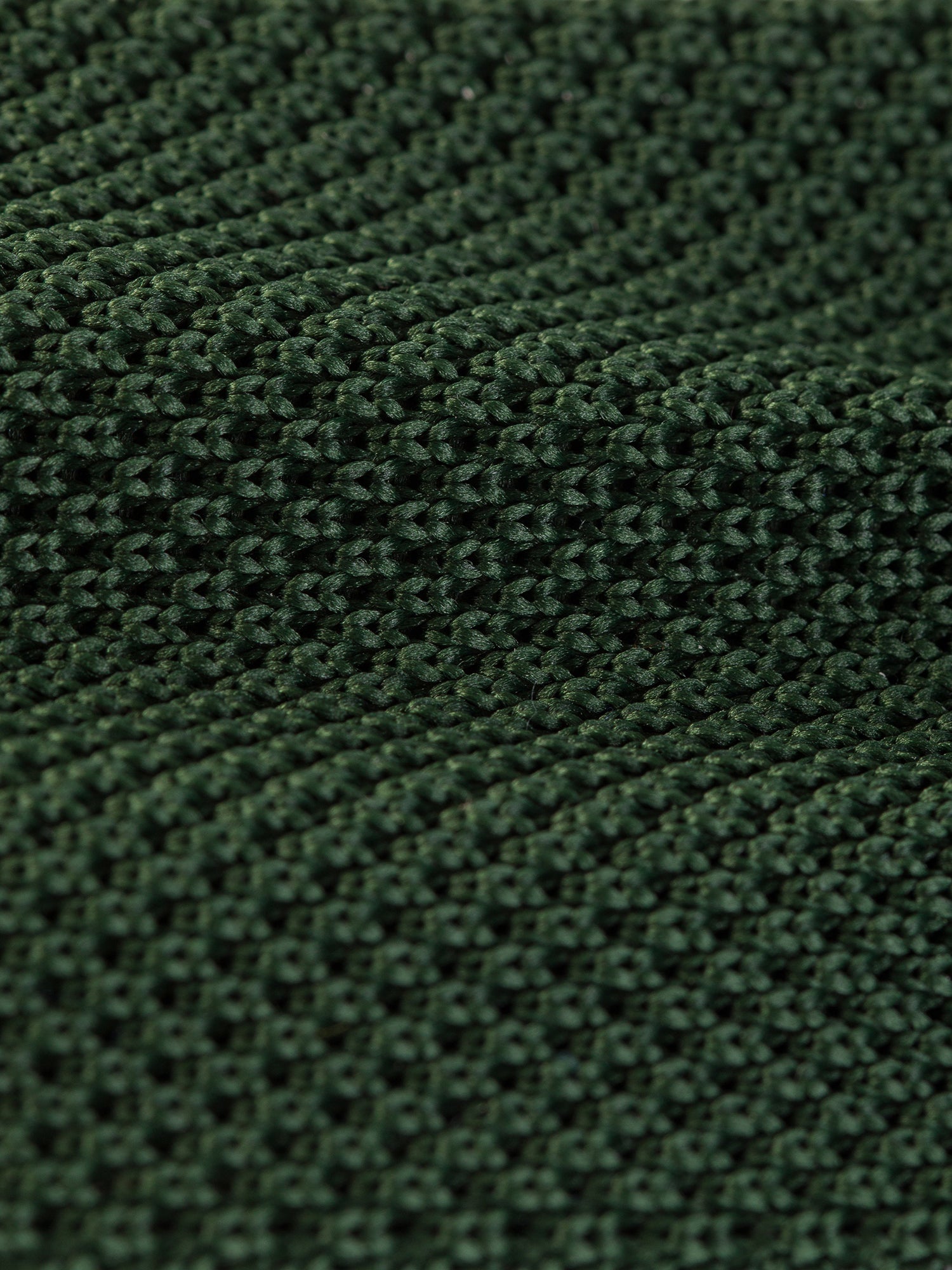 Khaki Knitted Tie 6cm
