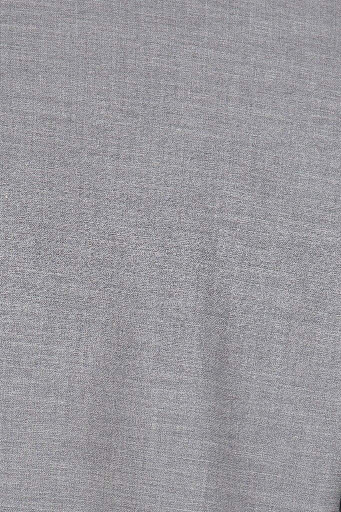 Grey Single Breasted Suit 2-Piece