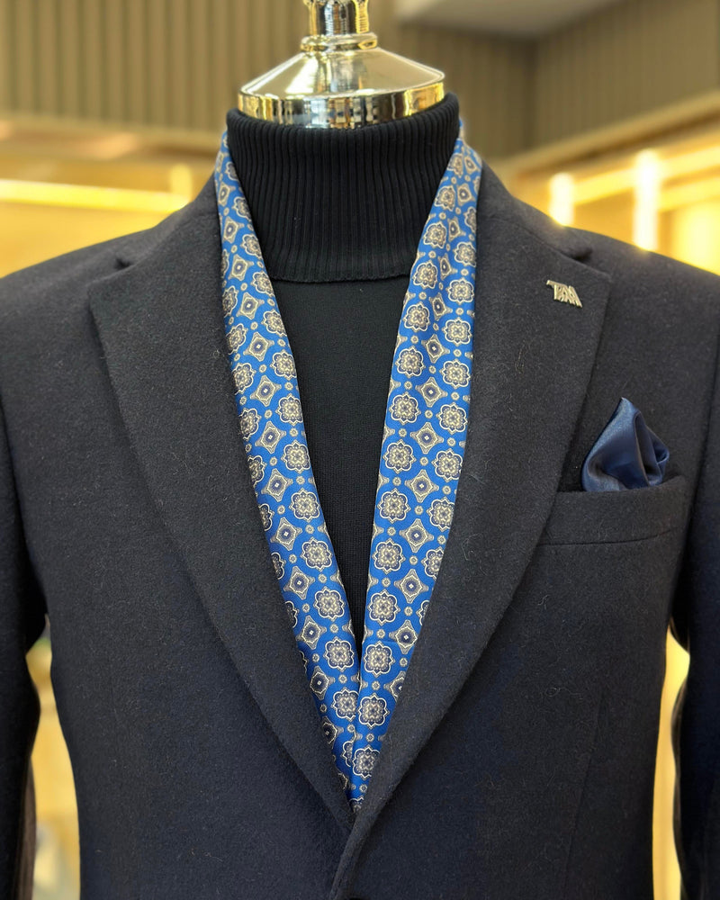 Navy Single Breasted Blazer