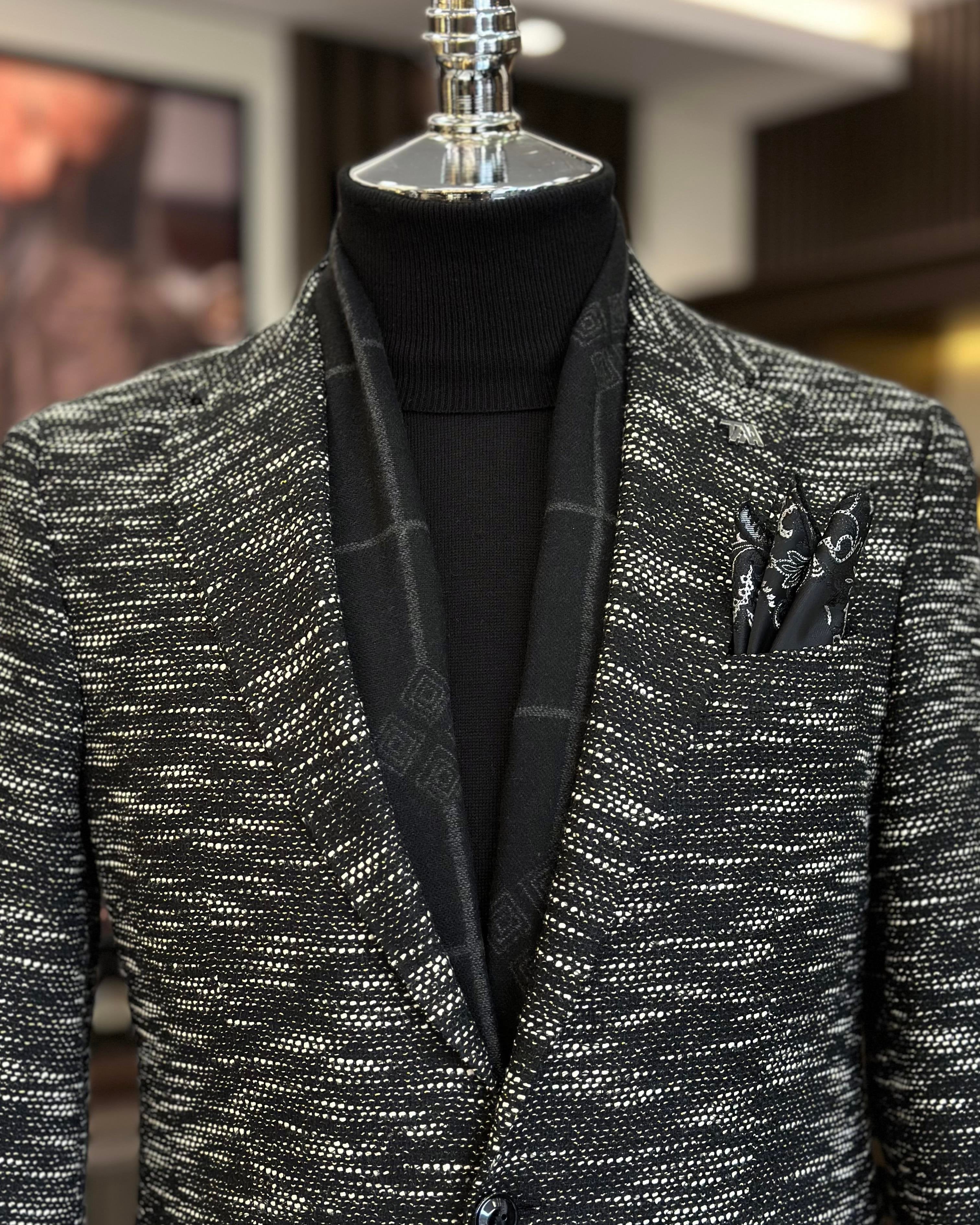 Black Single Breasted Blazer