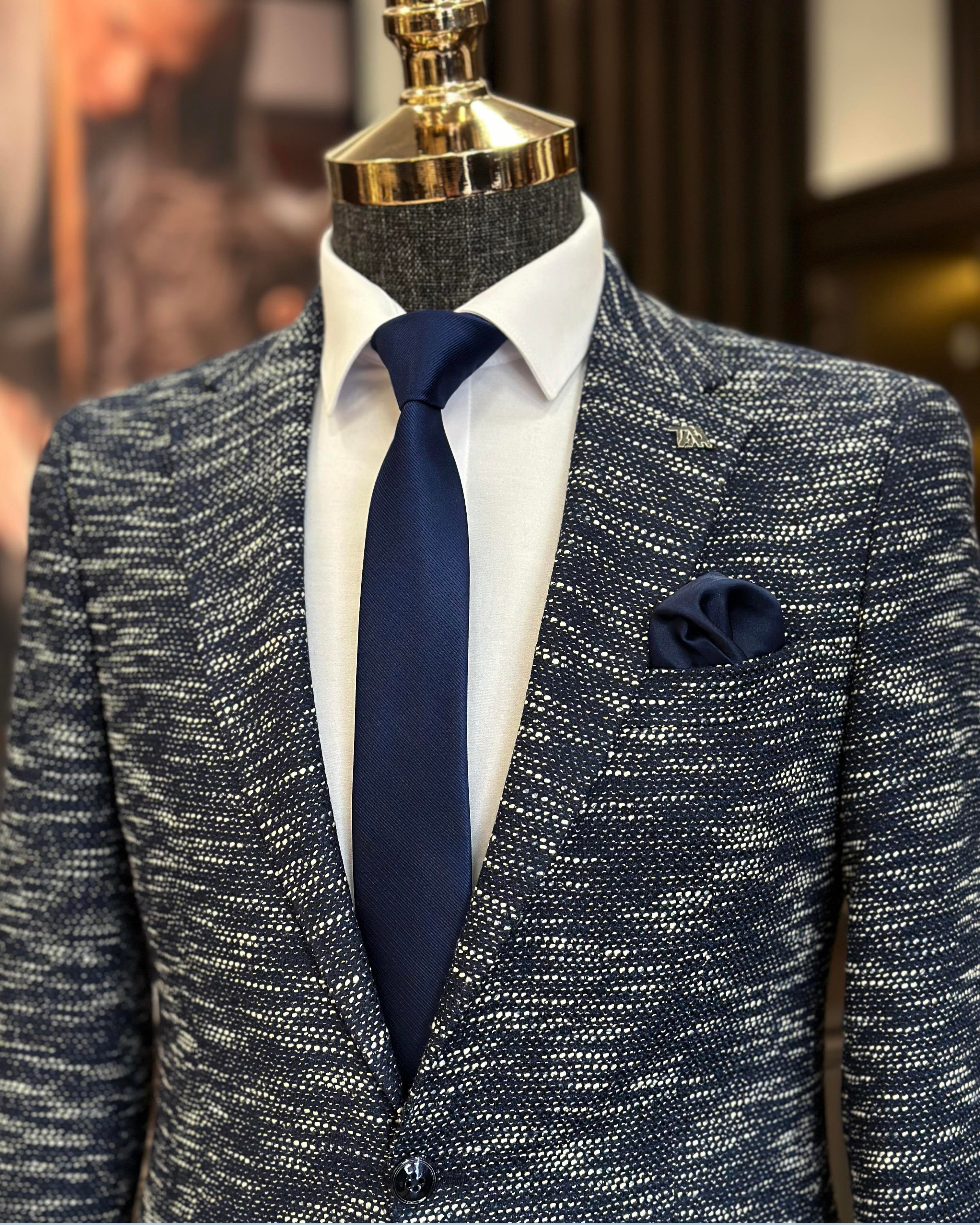 Navy Single Breasted Blazer