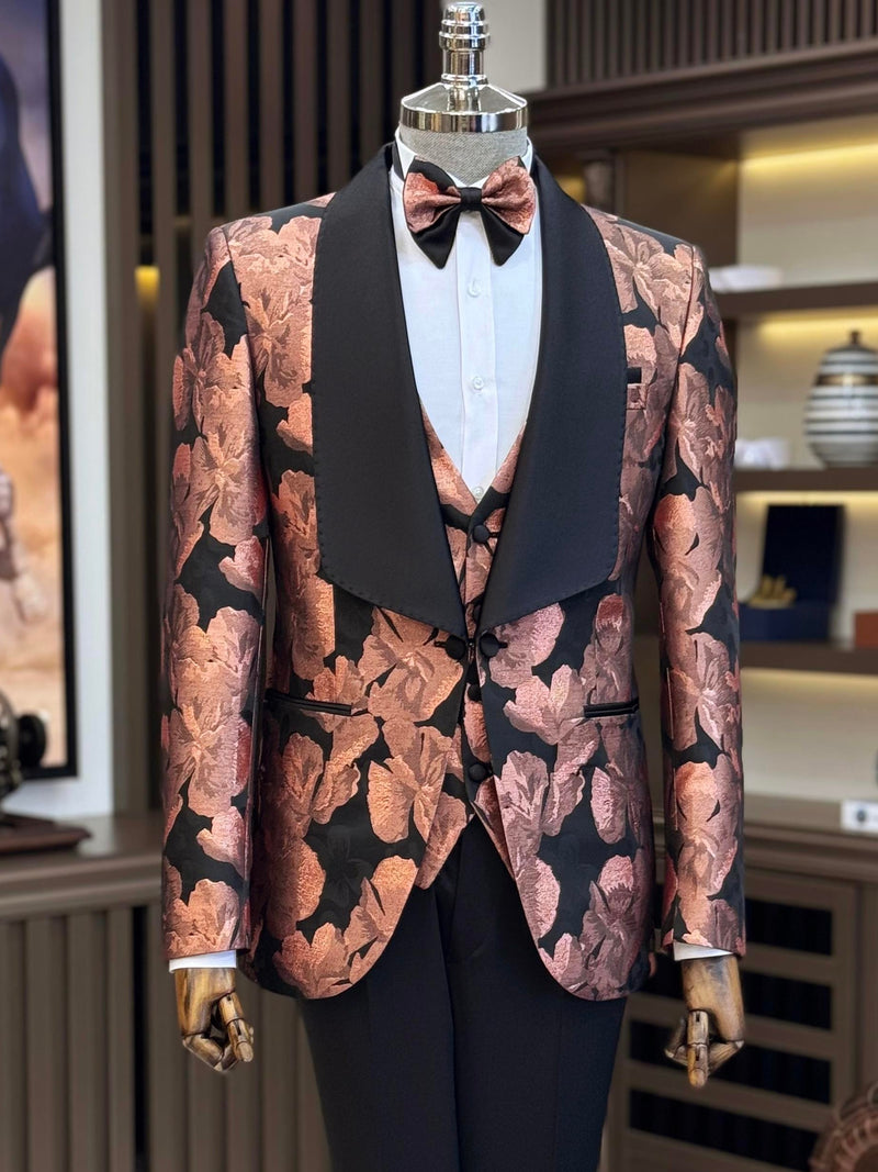 Bronze Slim-Fit Tuxedo 3-Piece