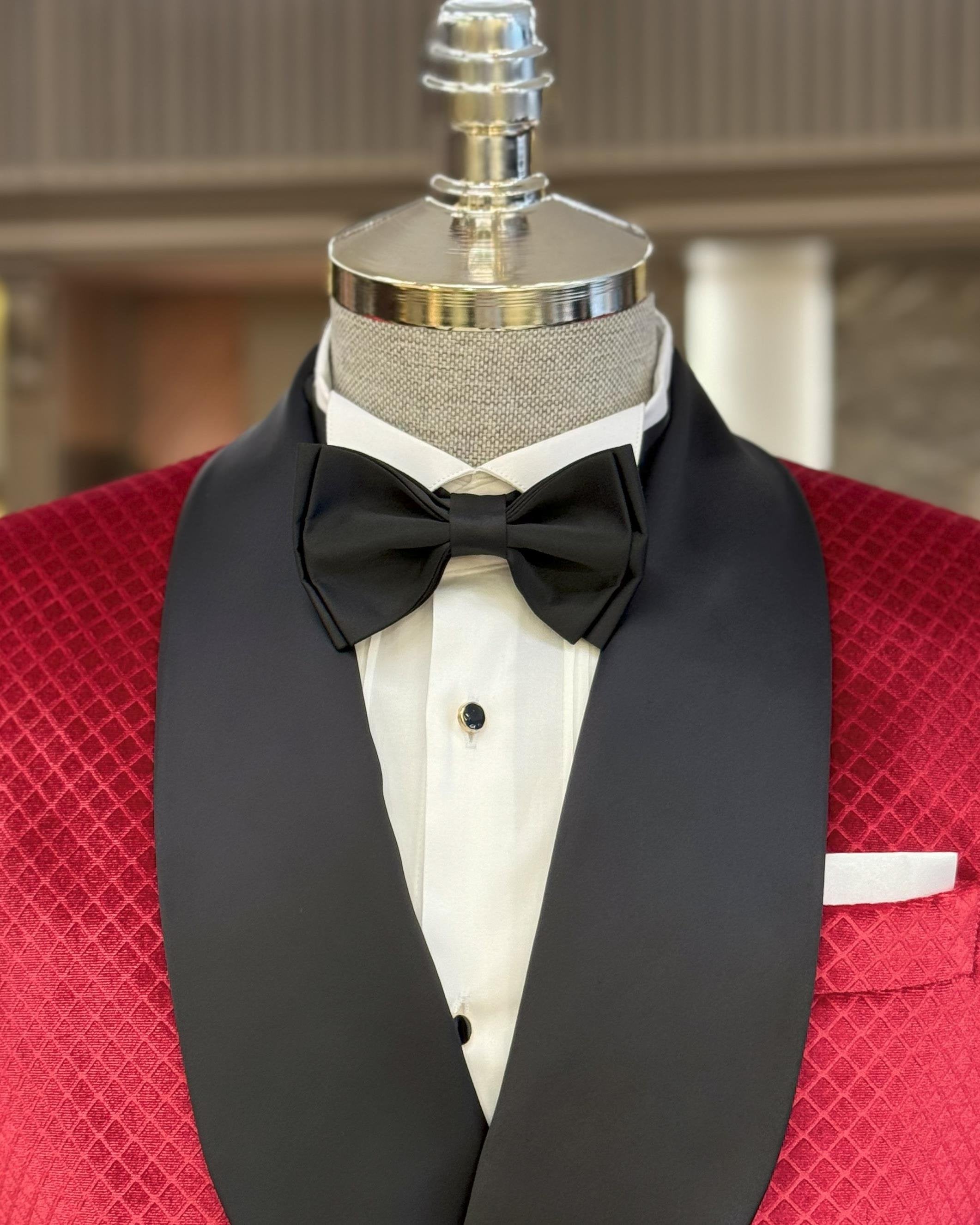 Bordeaux Double Breasted Tuxedo 2-Piece