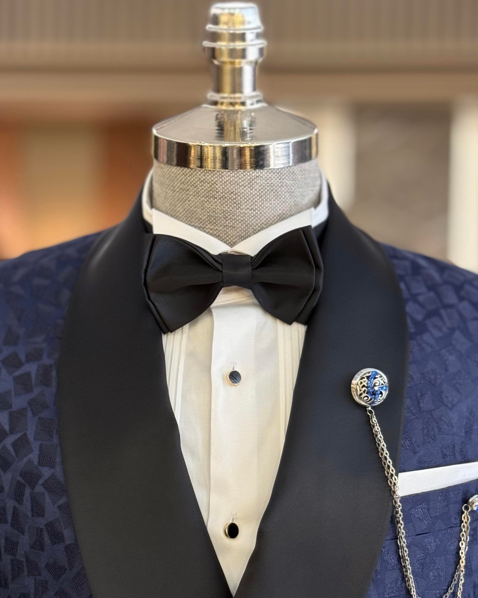 Navy Double Breasted Tuxedo 2-Piece