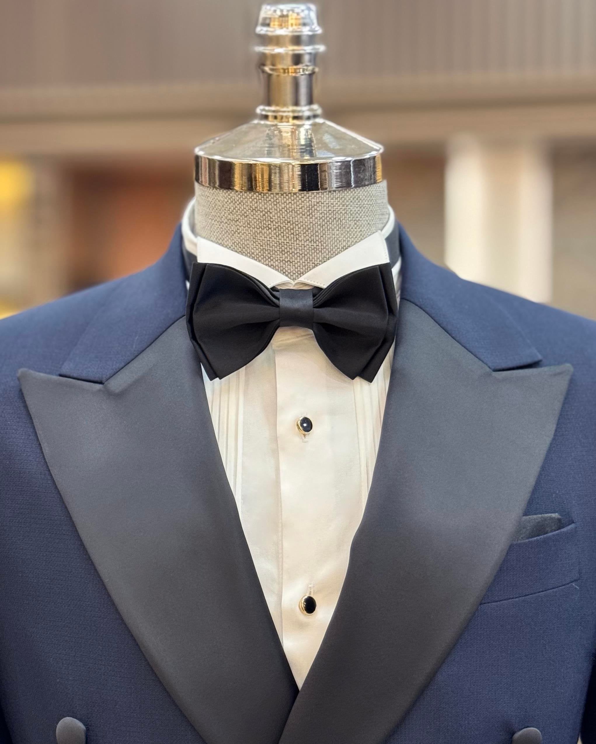 Navy Double Breasted Tuxedo 2-Piece