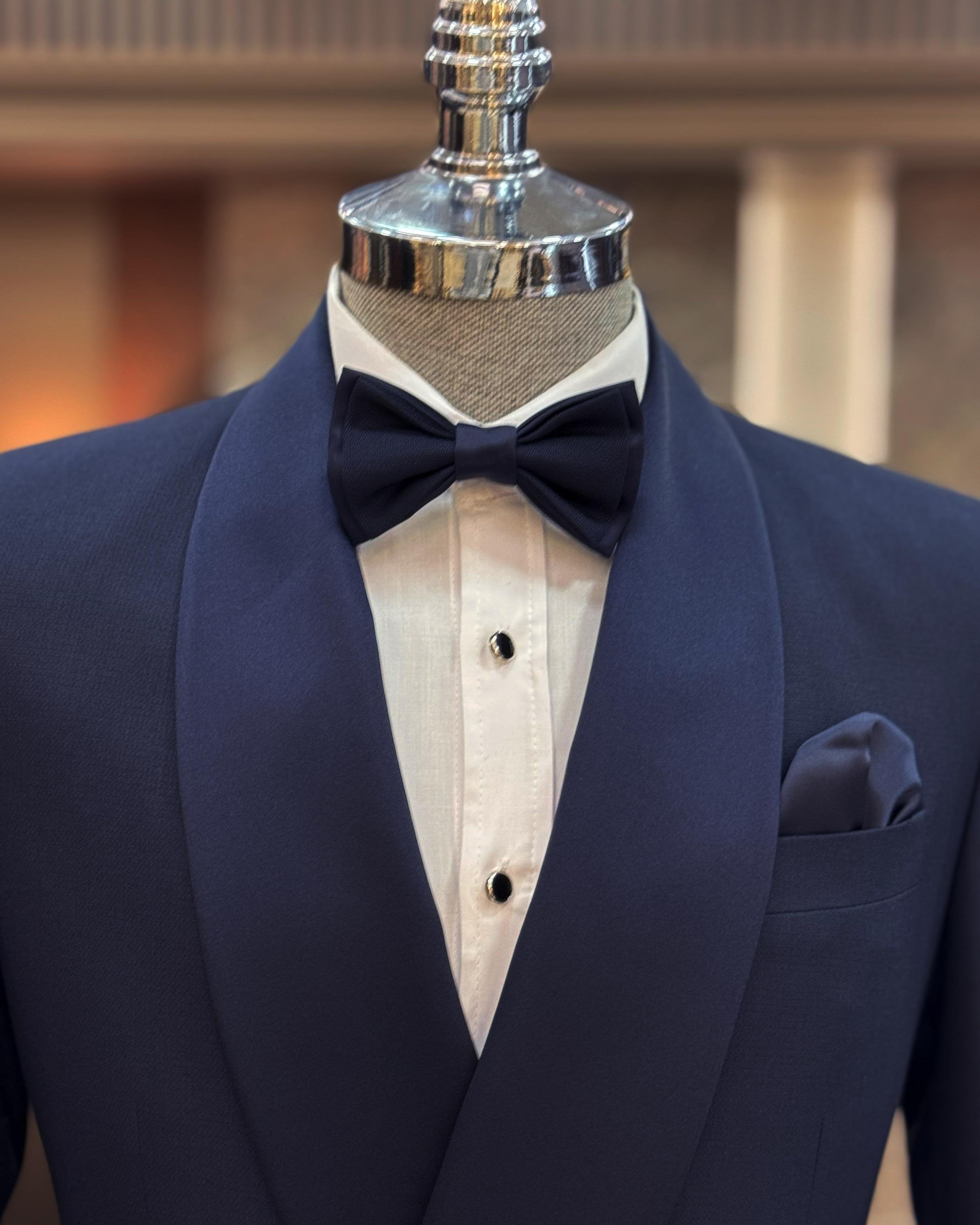 Navy Double Breasted Tuxedo 2-Piece