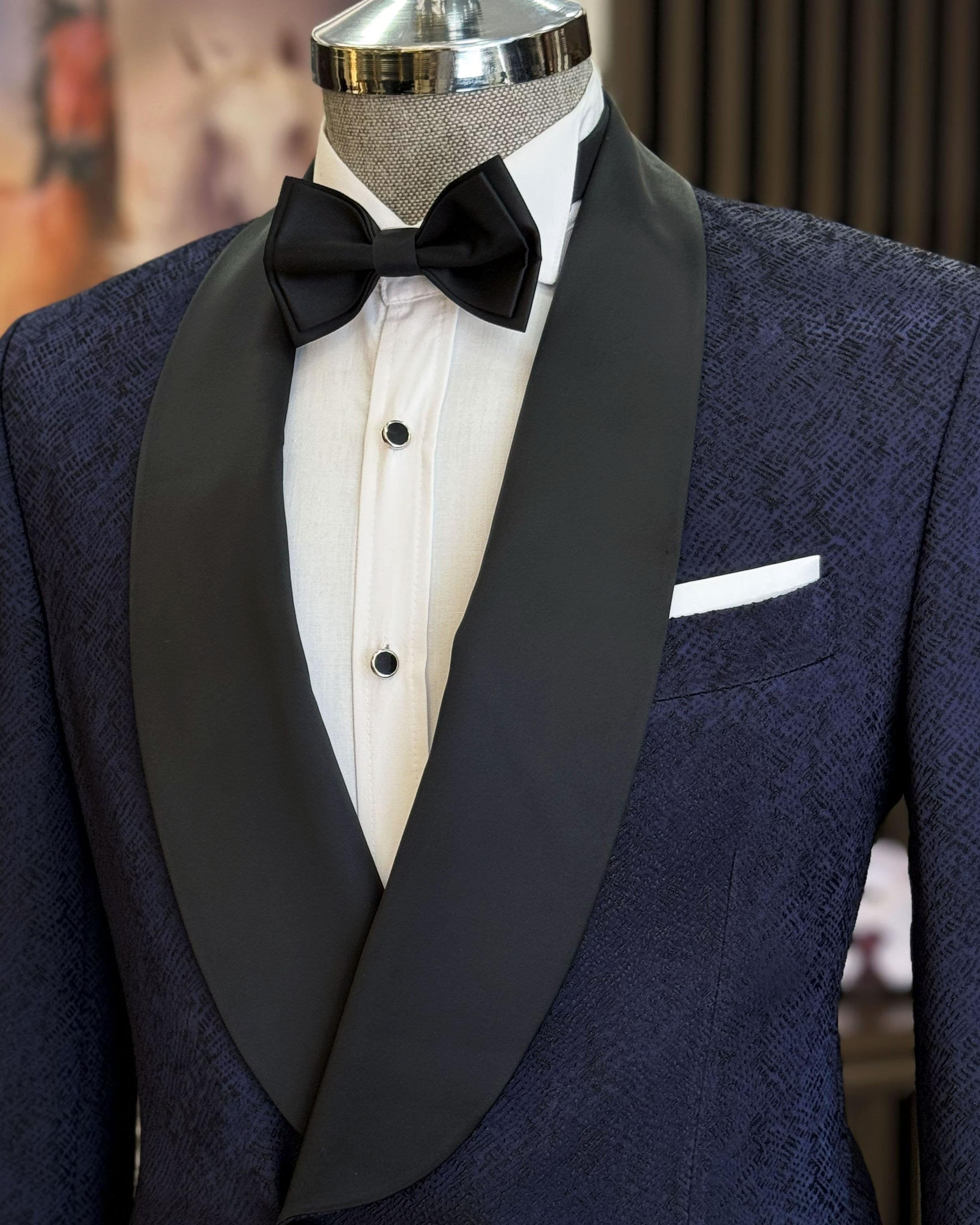 Navy Double Breasted Tuxedo 2-Piece