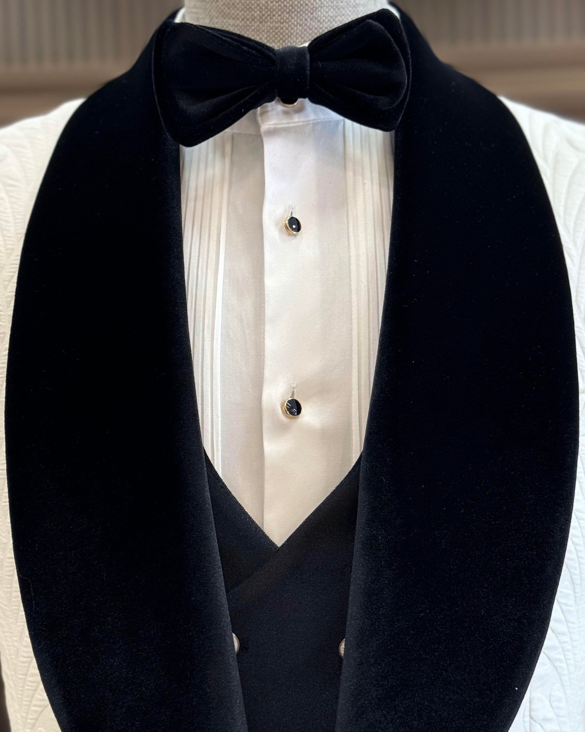 White Slim-Fit Tuxedo 3-Piece