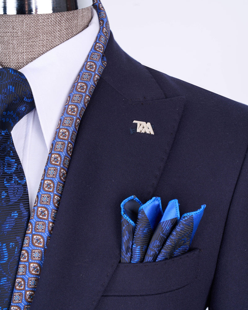 Navy Single Breasted Blazer