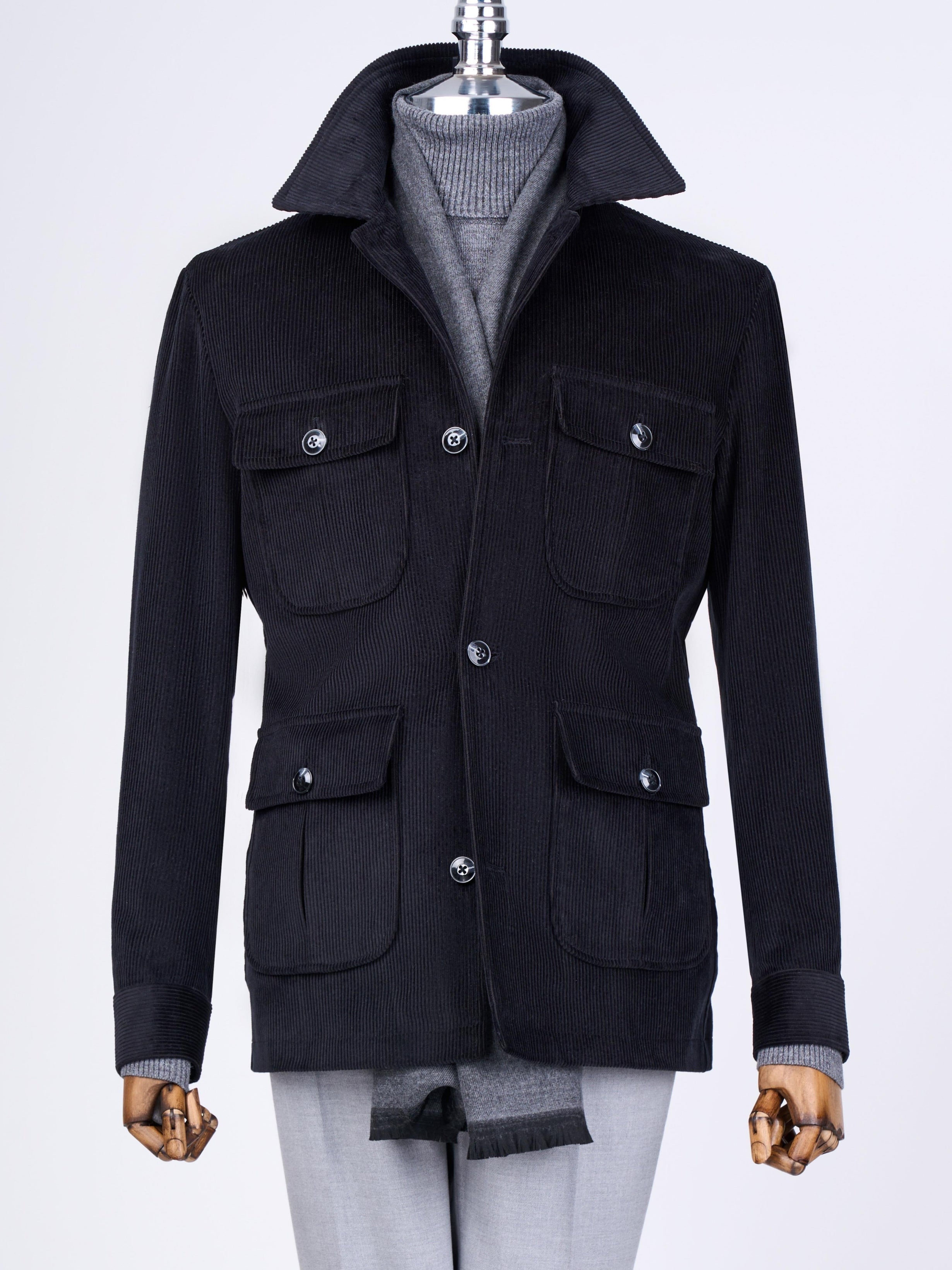 Black Single Breasted Blazer