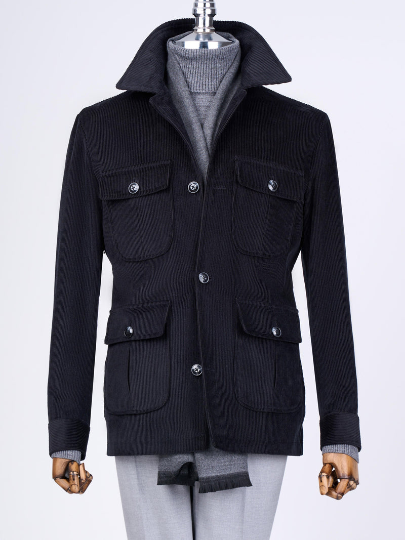Black Single Breasted Blazer