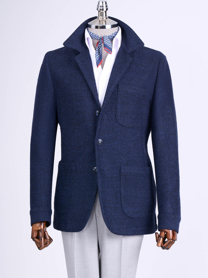 Navy Single Breasted Blazer