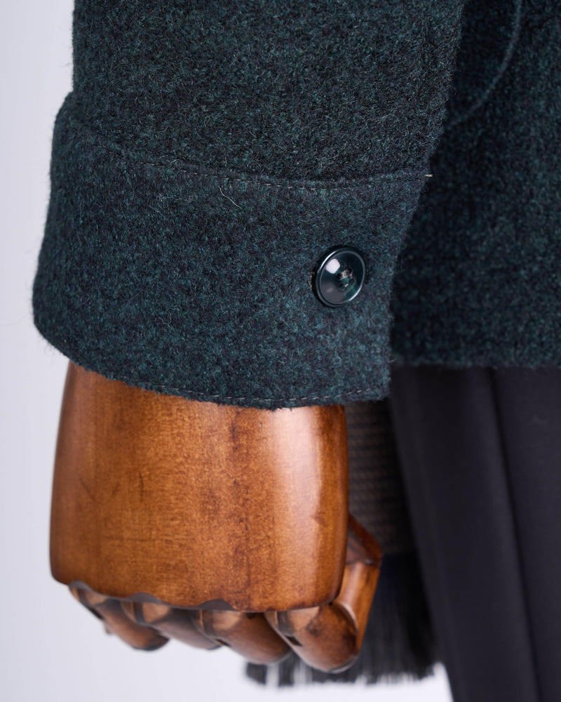 Green Single Breasted Blazer