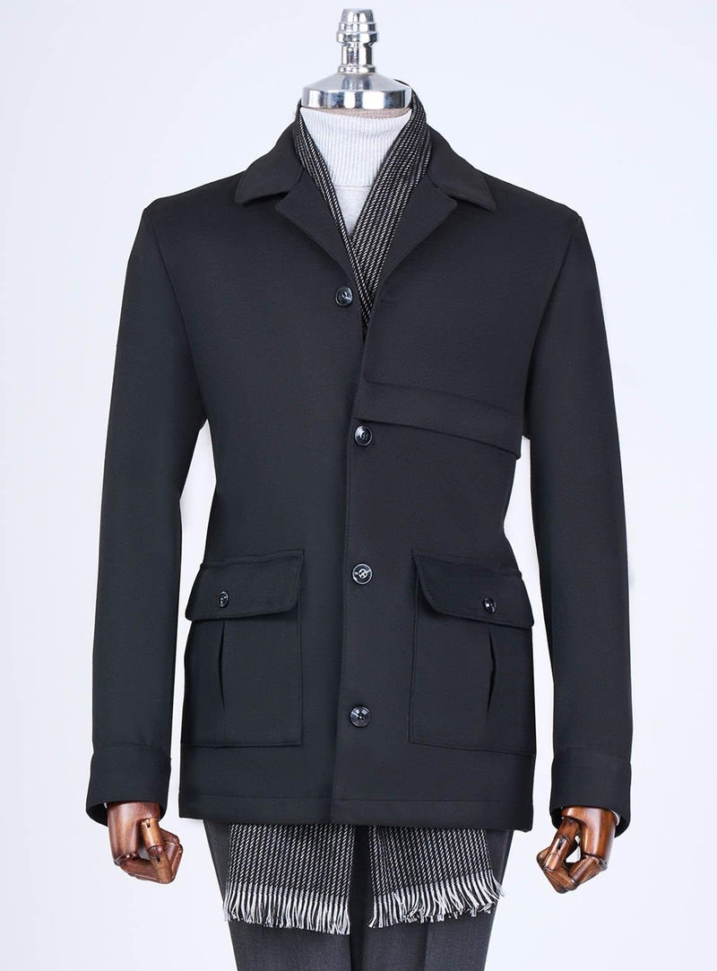 Black Single Breasted Blazer