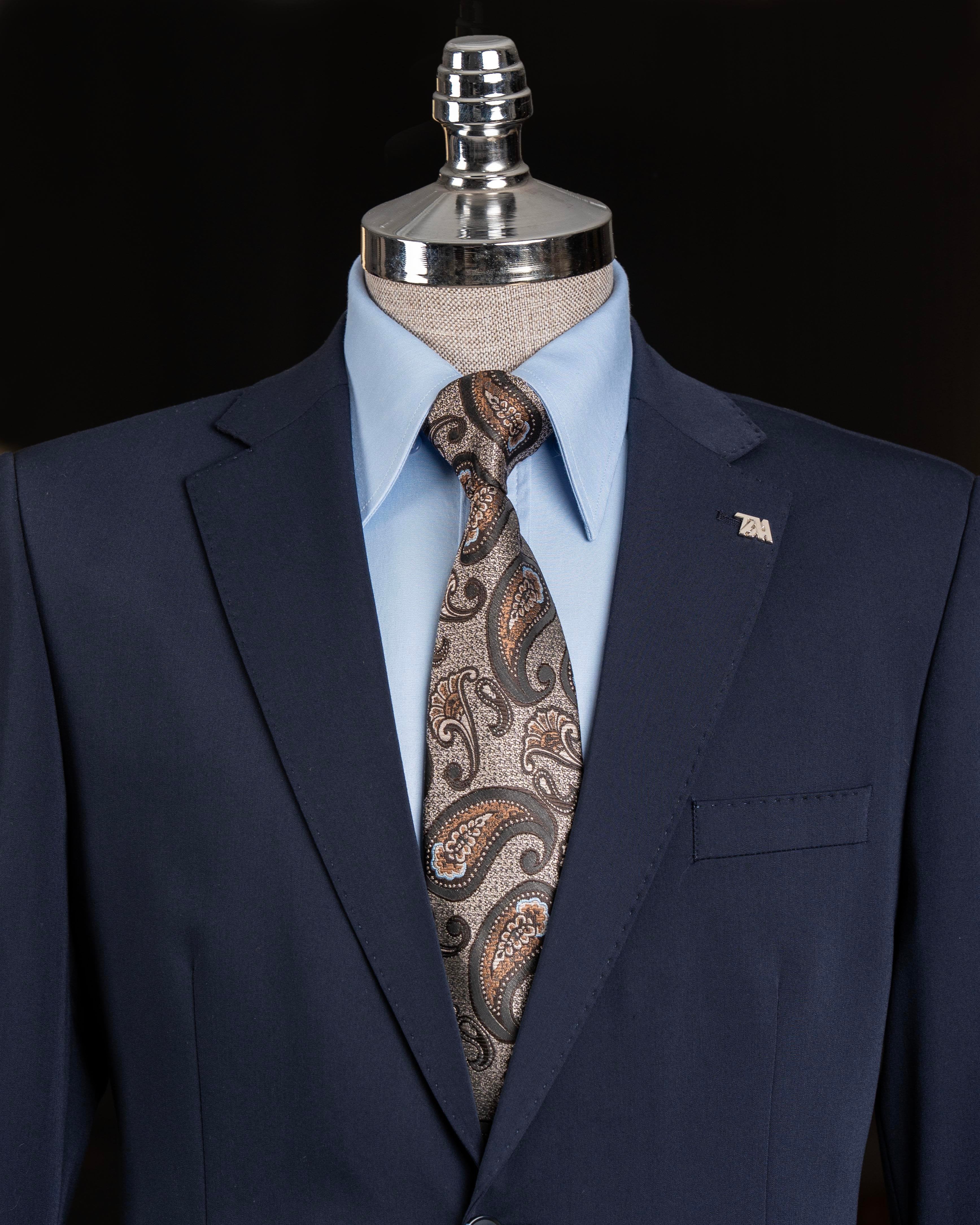 Navy Single Breasted Blazer