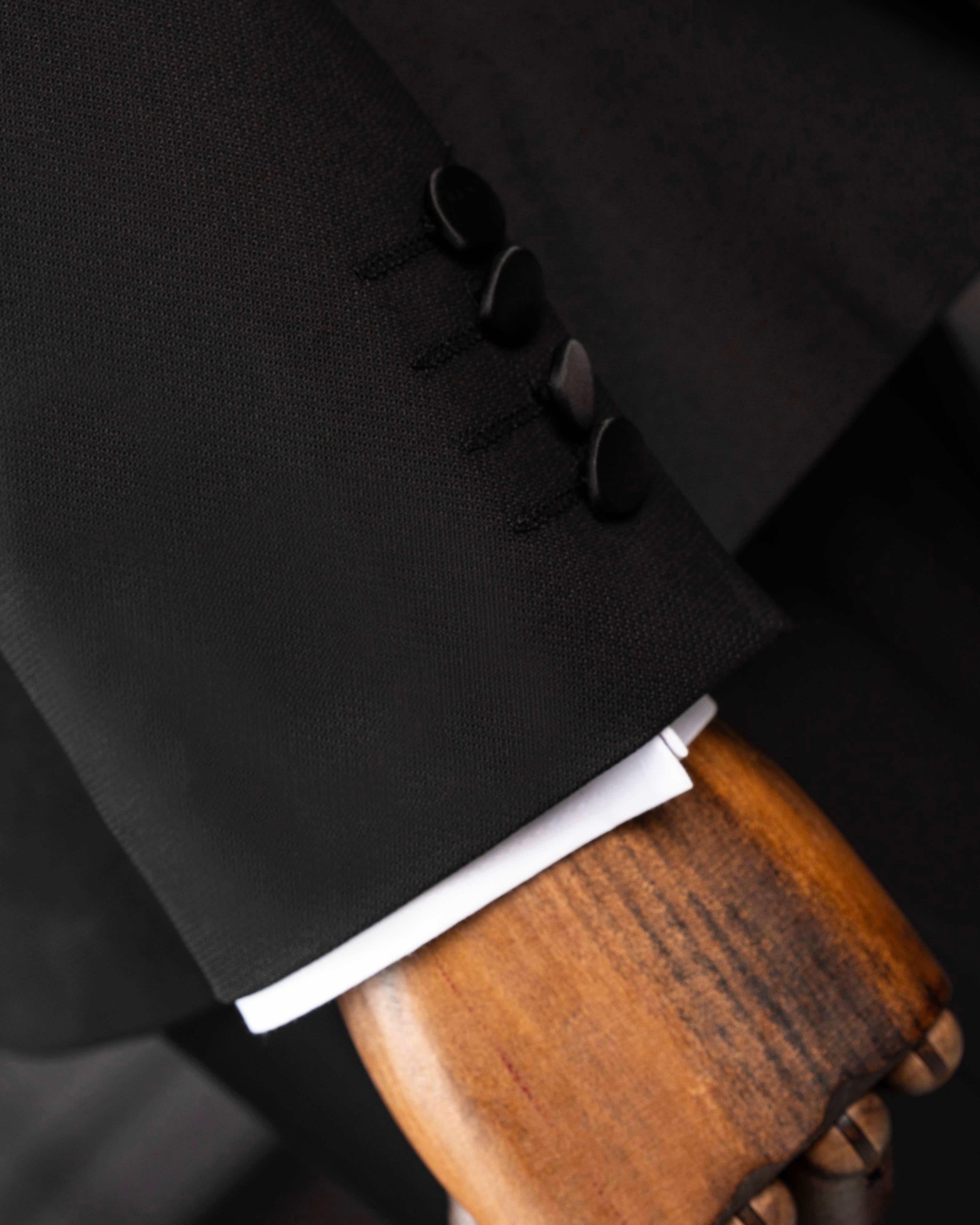 Black Slim-Fit Tuxedo 3-Piece