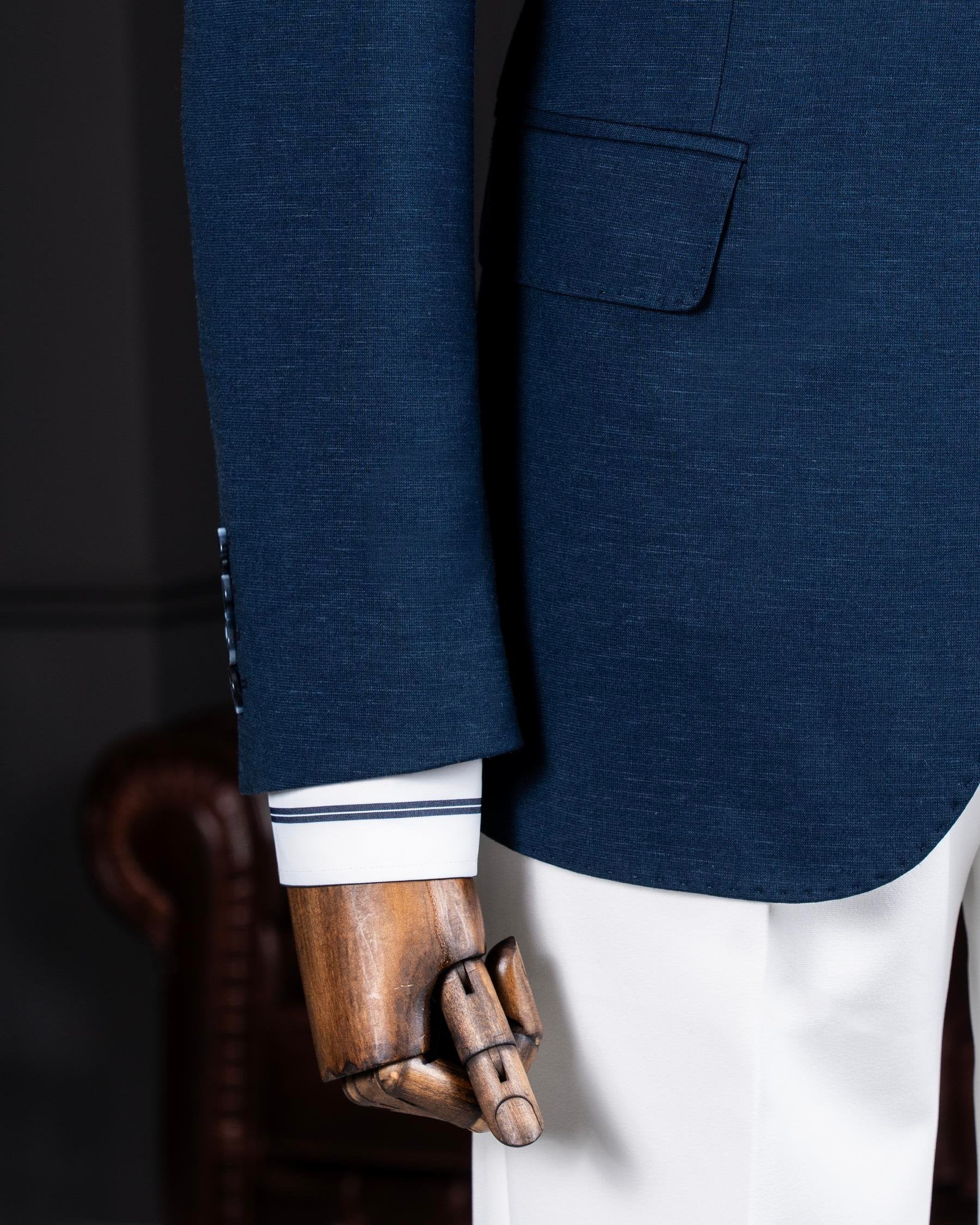 Navy Single Breasted Blazer