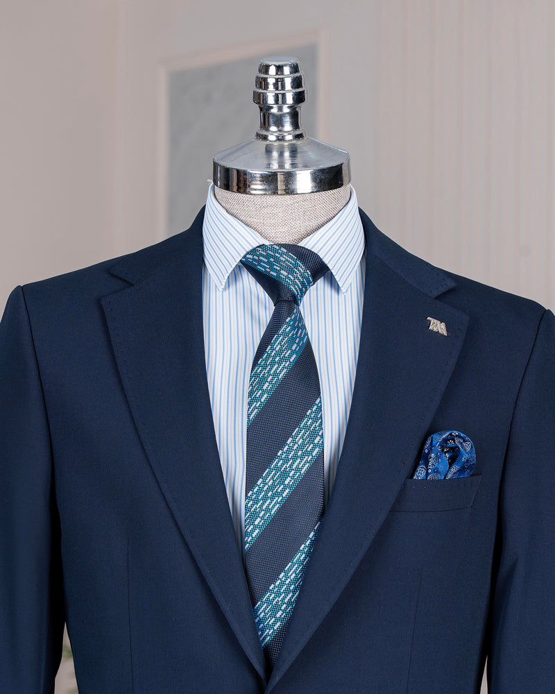 Navy Single Breasted Blazer