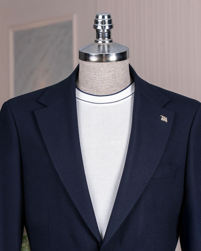 Navy Single Breasted Blazer