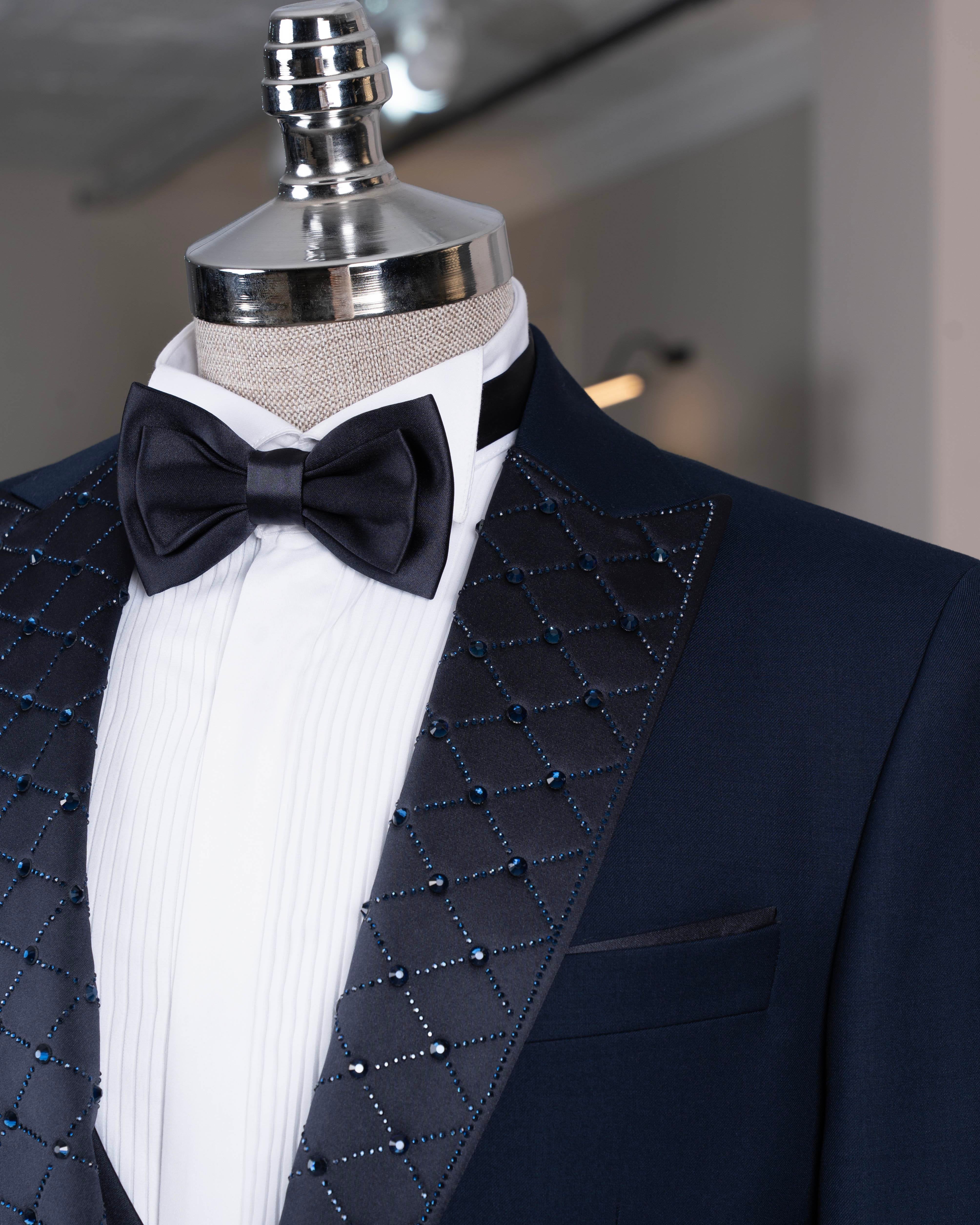 Navy Slim-Fit Tuxedo 3-Piece