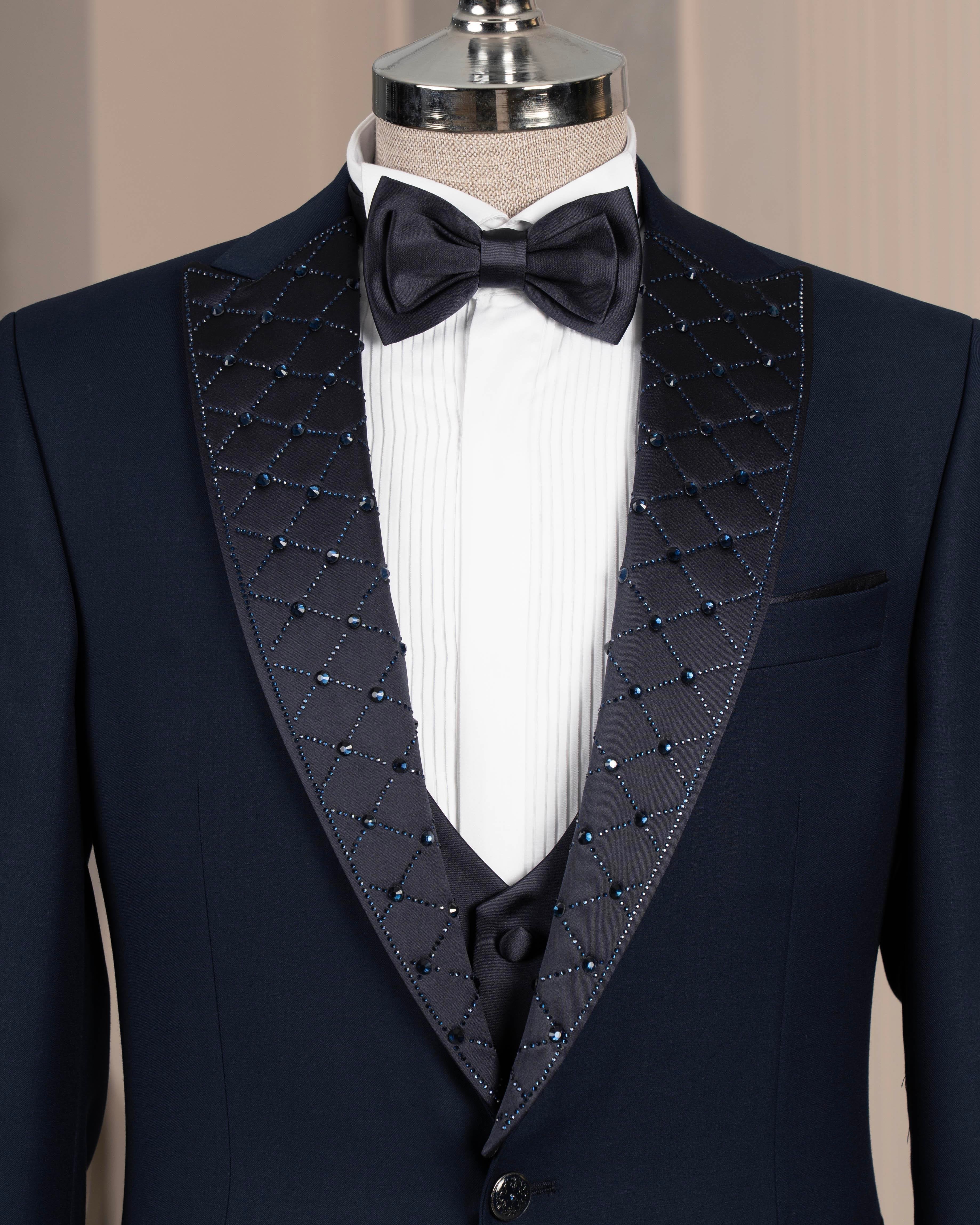 Navy Slim-Fit Tuxedo 3-Piece