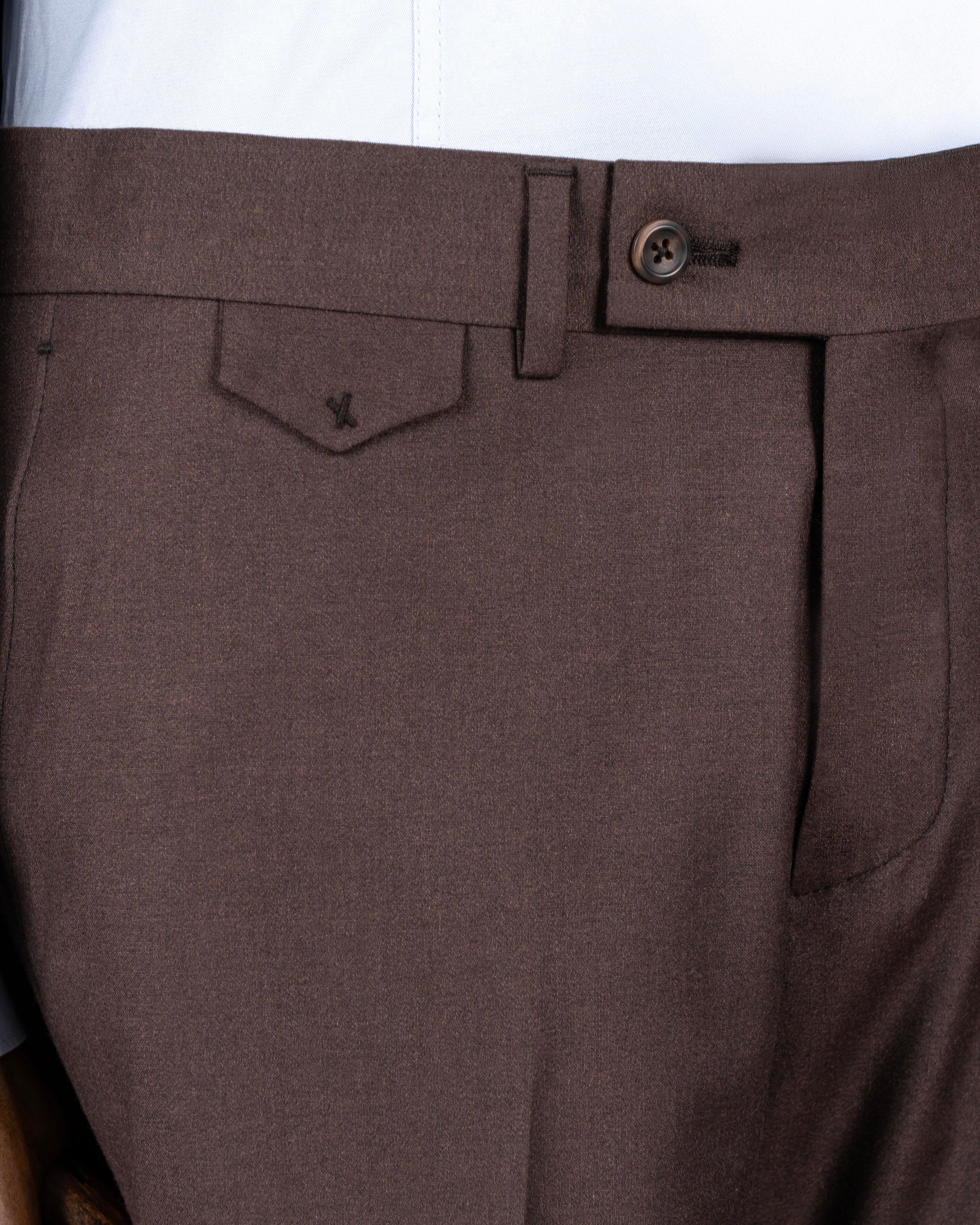 Navy Striped Double Breasted Suit 2-Piece