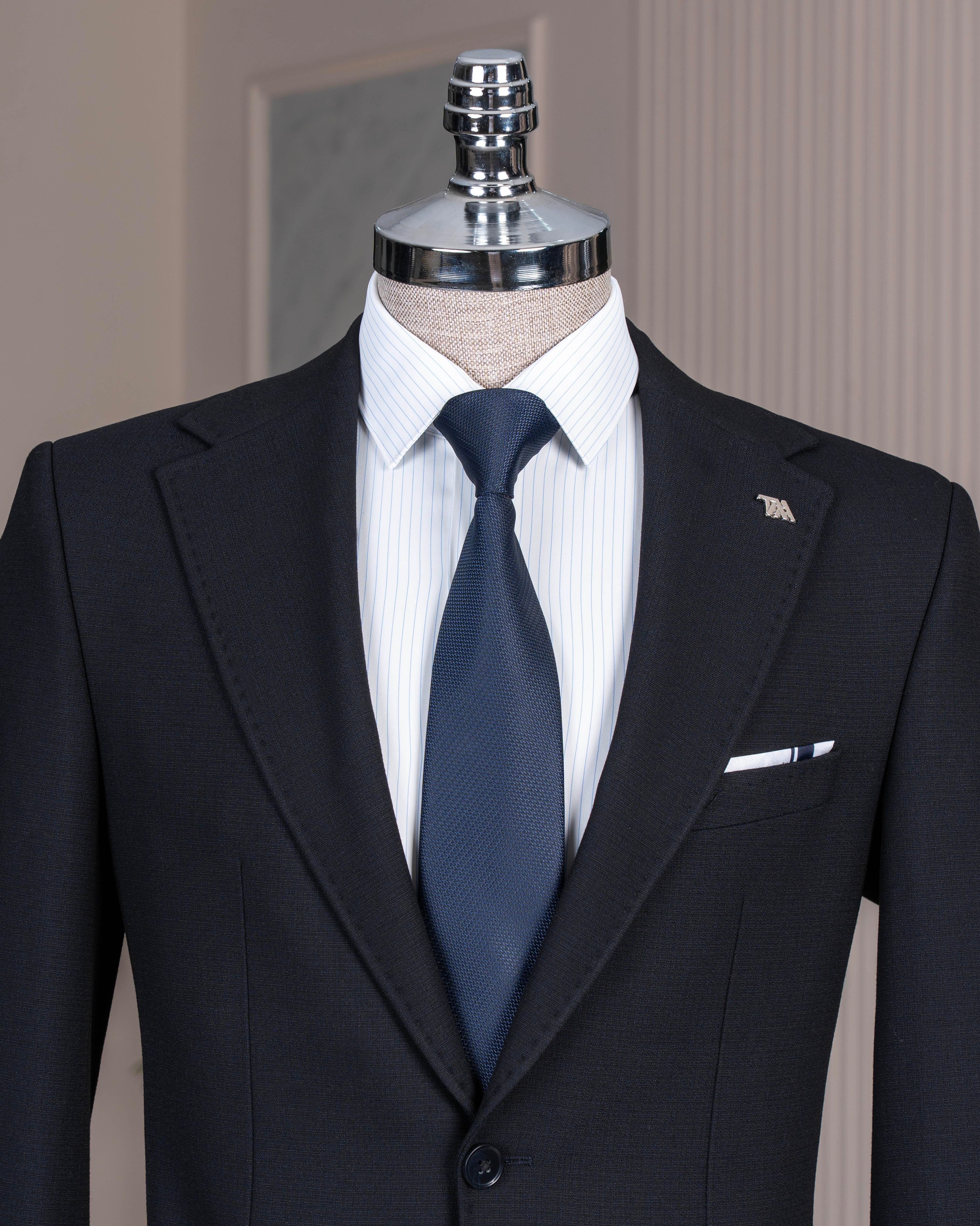 Navy Slim-Fit Suit 2-Piece