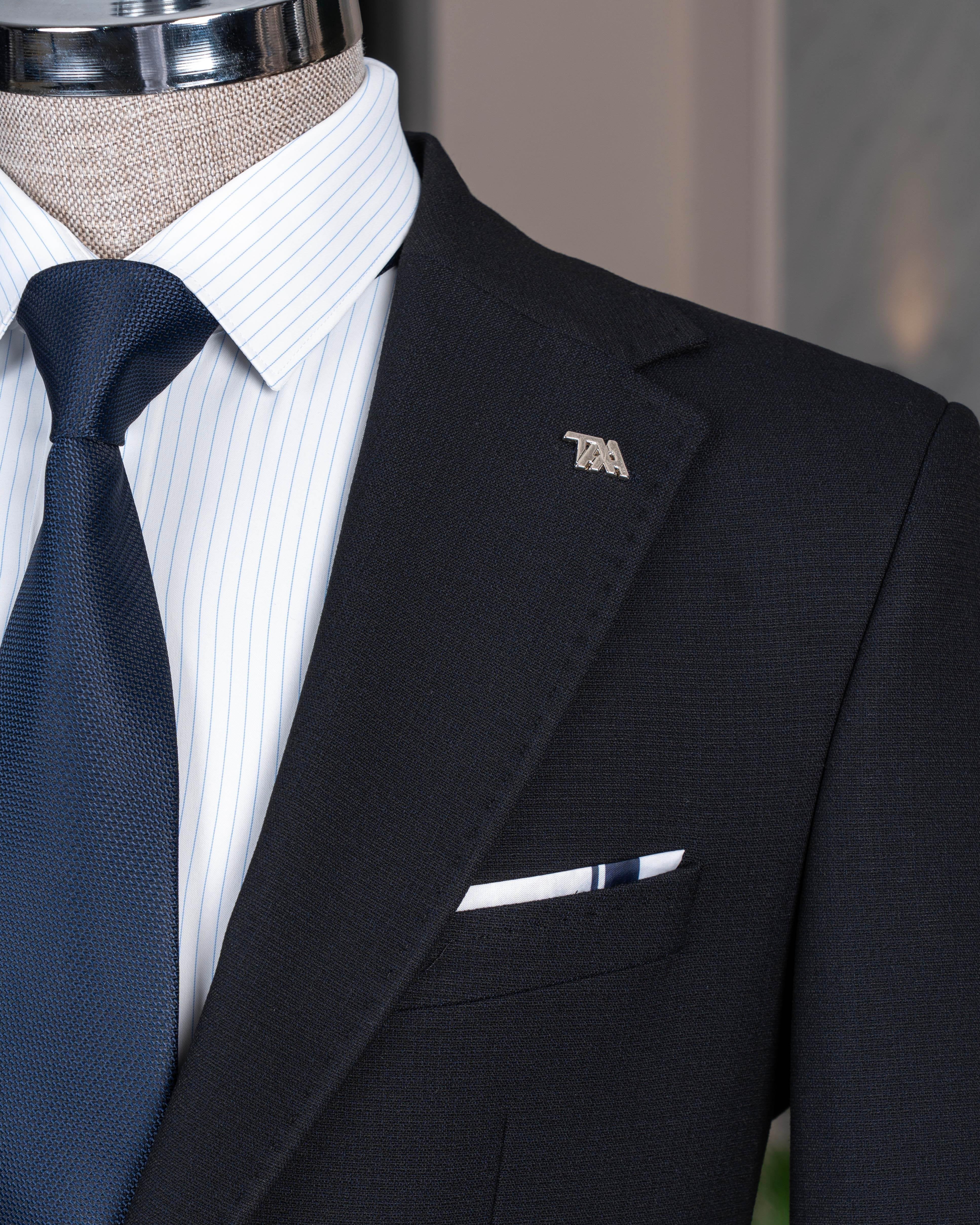 Navy Slim-Fit Suit 2-Piece
