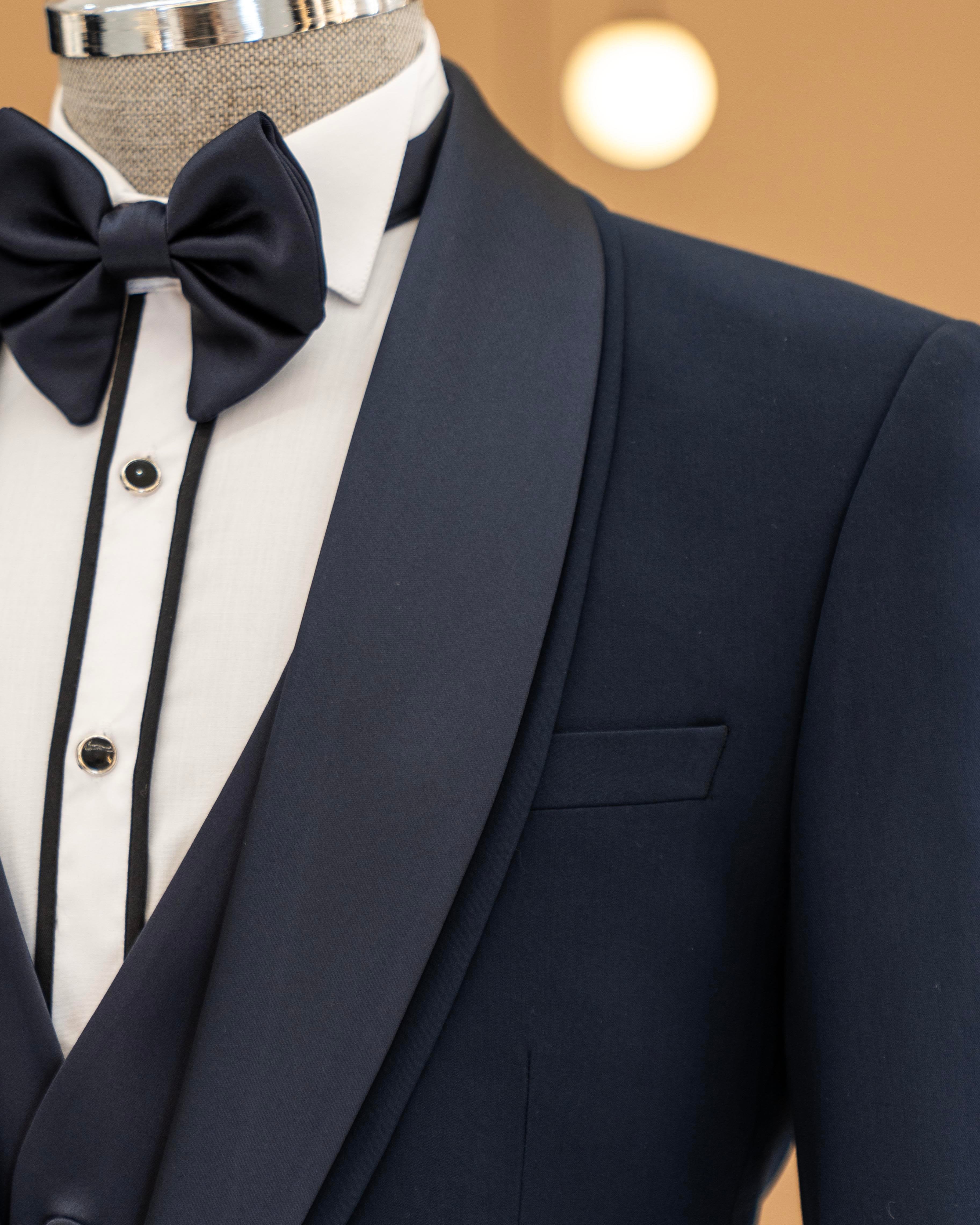 Navy Slim-Fit Tuxedo 3-Piece