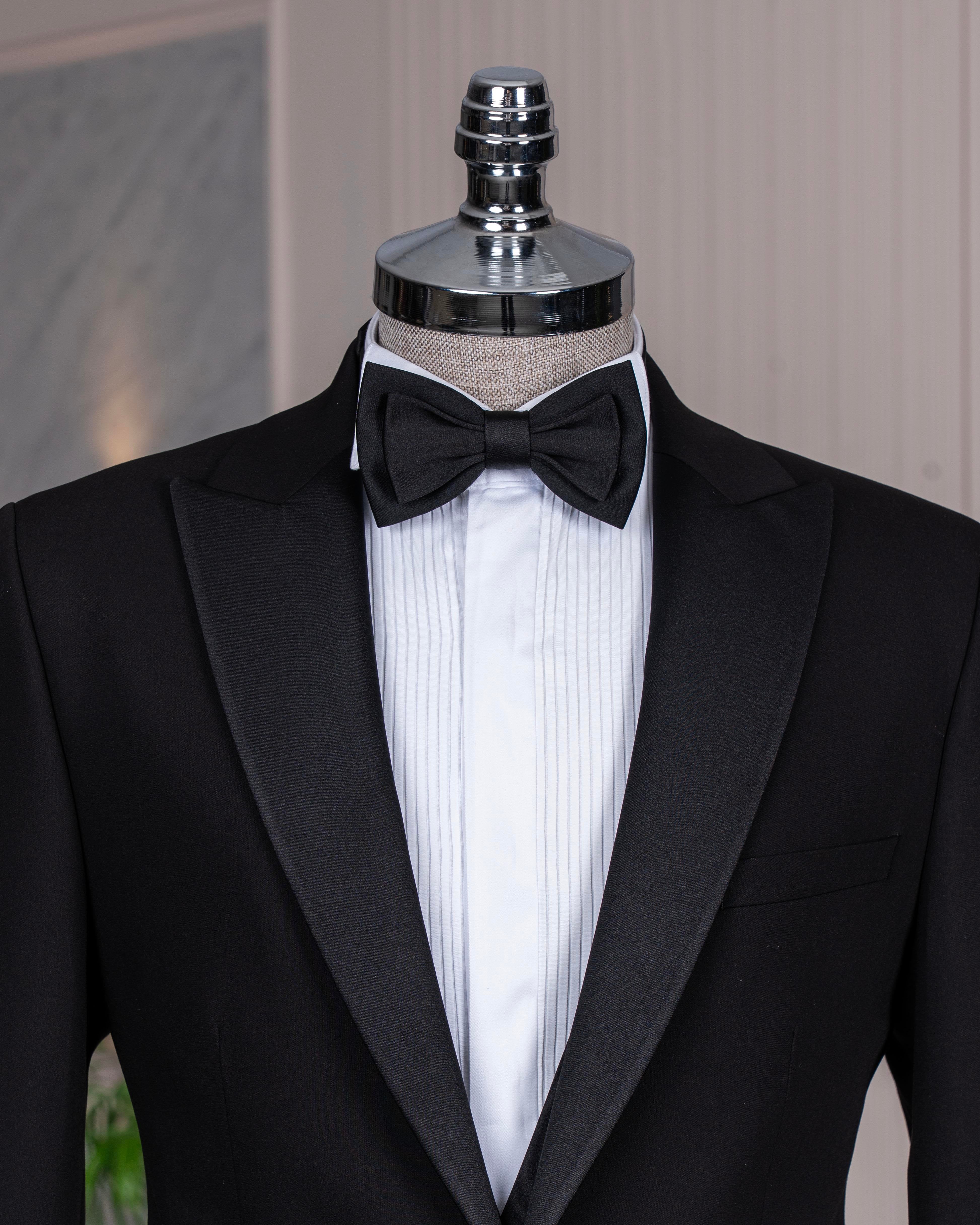Black Slim-Fit Tuxedo 3-Piece