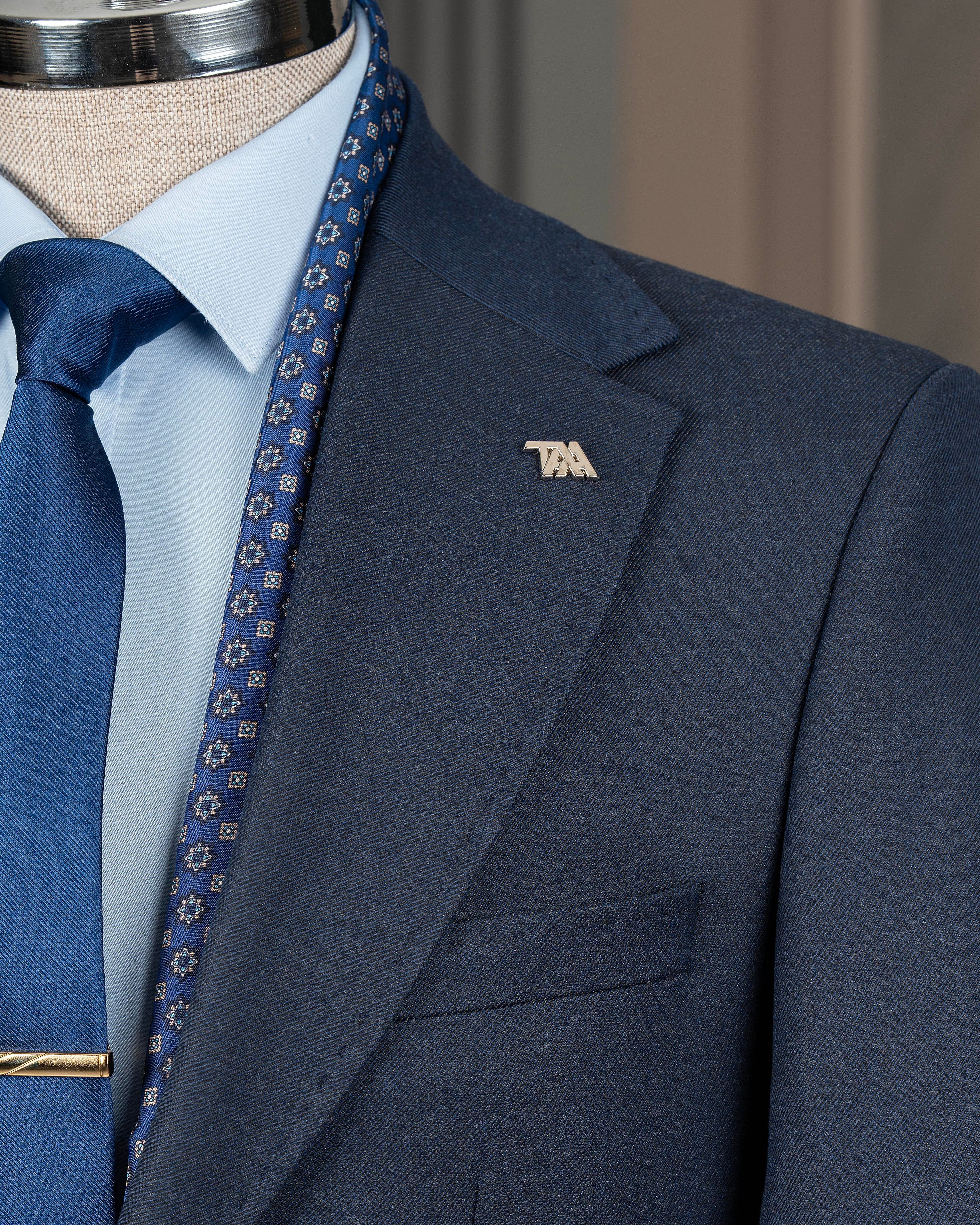 Navy Slim-Fit Suit 2-Piece