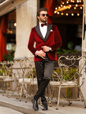 The Bordeaux Bloom Tuxedo main image 1